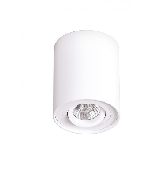 MAXLIGHT Lampa sufitowa basic round biała