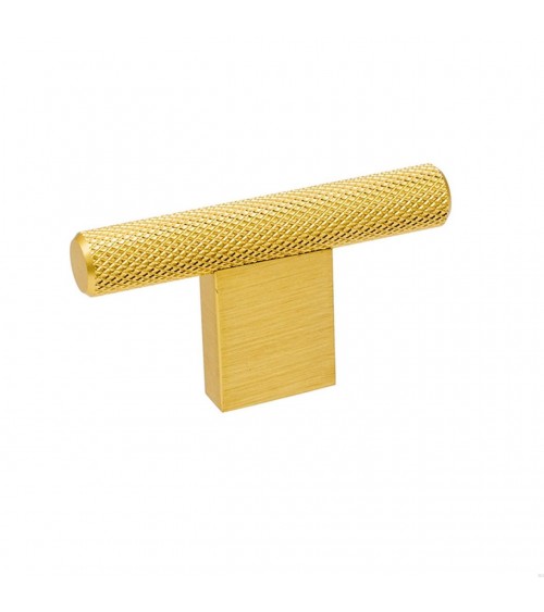 Gałka meblowa GRAF Mini T-bar złota szczotkowana VIEFE
