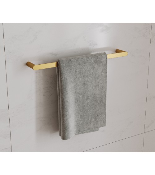 Wieszak na ręcznik czarny mat 25cm Lori Black HOZZE