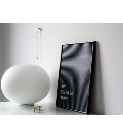 Wieszak meblowy STURE mosiężny szczotkowany nielakierowany BESLAG DESIGN