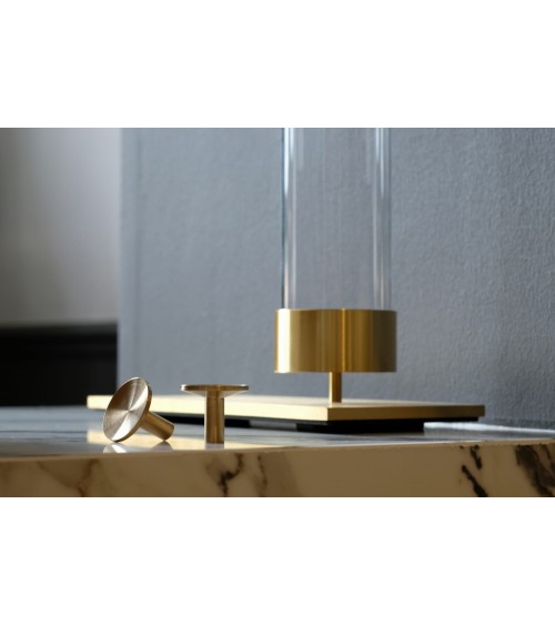 Gałka meblowa STURE mosiężna szczotkowana nielakierowana BESLAG DESIGN