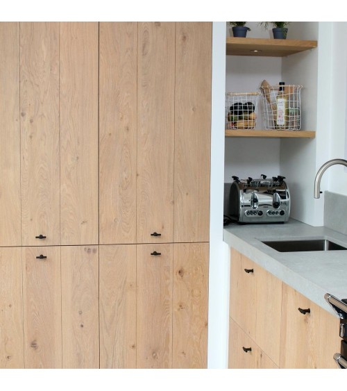 Gałka meblowa T-bar T-TYPE czarny mat BESLAG DESIGN