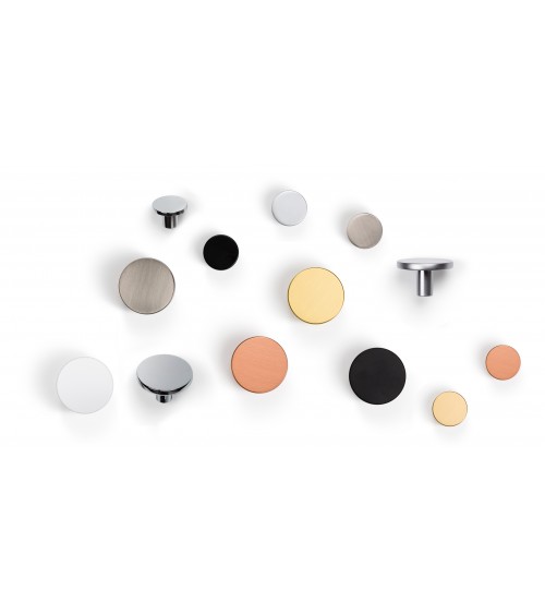 Gałka meblowa COMO BIG złota szczotkowana VIEFE