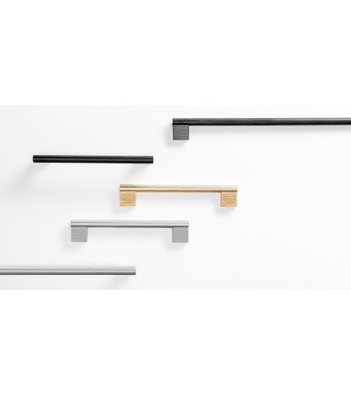 Uchwyt do mebli srebrny szczotkowany Graf Big VIEFE