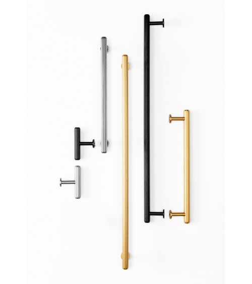 Uchwyt meblowy podłużny Rille Mini 160/320 Aluminiowy