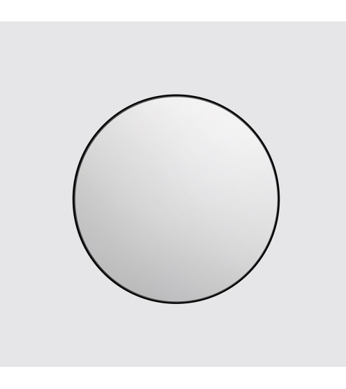 Lustro łazienkowe w czarnej ramie Vila HOZZE