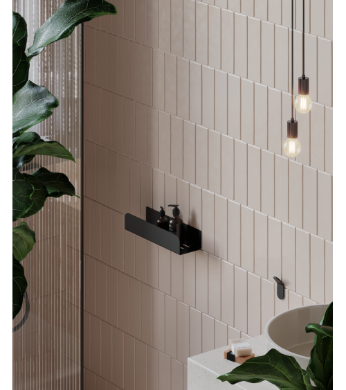 Haczyk łazienkowy pojedynczy bez wiercenia czarny mat Taco HOZZE