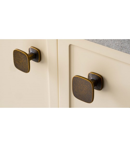 Gałka meblowa Quart Big Złota Szczotkowana Cava VIEFE