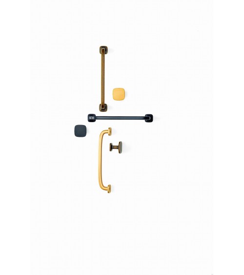 Gałka meblowa Quart Mini Złota Szczotkowana Cava VIEFE