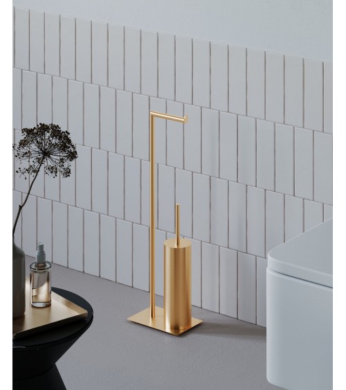 Stojak na papier toaletowy i szczotkę WC  HOZZE