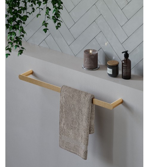 Wieszak na ręcznik złoty 50cm Lori Gold HOZZE
