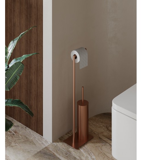 Stojak na papier toaletowy i szczotkę WC  HOZZE