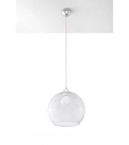SOLLUX Lampa wisząca Ball transparent